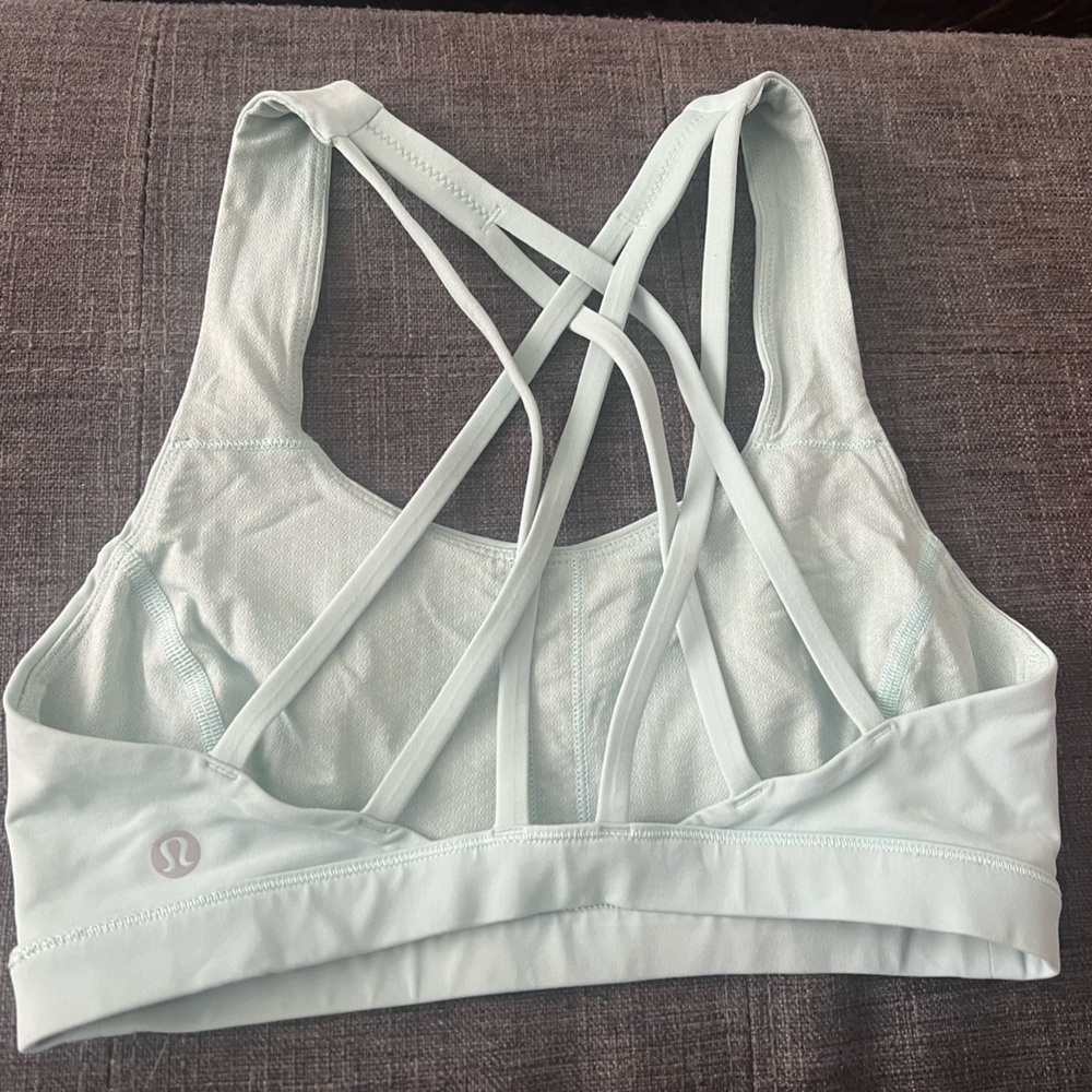 Lululemon teal sports bra small